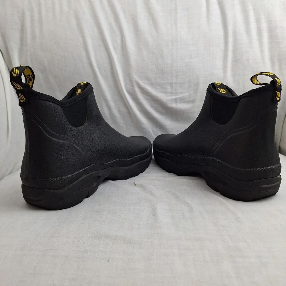 LaCrosse Black 9 Ankle Alpha Mudlite Boots Mens 200050 Cottagecore Rubber